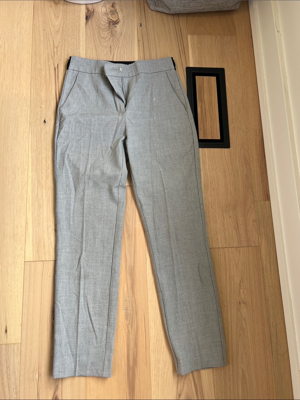 Zara Light Gray Men's Dress Pants - Slim Trousers